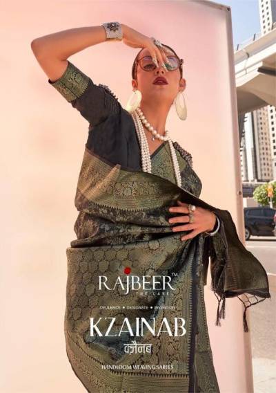 KZAINAB BY RAJBEER WEAVING SAREE MANUFACTURER IN INDIA